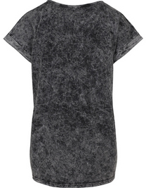 Build Your Brand Koszulka damska Ladies´ Acid Washed Extended Shoulder Tee