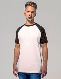 Build Your Brand BY007 Koszulka Raglan Contrast Tee