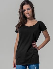 Build Your Brand BY039 Koszuka damska z szerokim dekoltem  Ladies´ Wideneck Tee