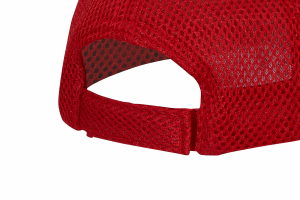 Headwear Czapka z paskami na daszku - sandwich mesh 