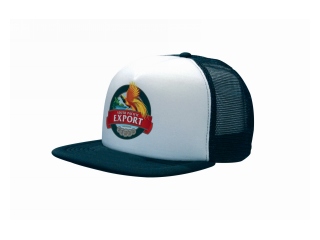 Headwear Professionals - 3806 Czapka truckerka z płaskim daszkiem