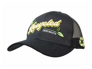 Headwear Professionals - 3982 Czapka z daszkiem - czapka z recyclingu z siatką