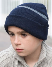 Result Winter Essentials 399.34 Dziecięca czapka narciarska <br>Junior Thinsulate™ Woolly Ski Hat With Reflective Band