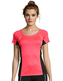 Koszulka SOL'S - L01415 Women´s Short Sleeve Running Shirt Sydney 