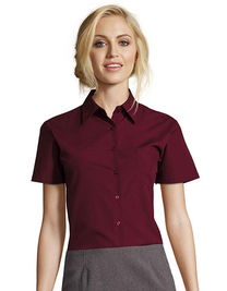 Koszula SOL'S - L620 Popeline-Blouse Escape Short Sleeve