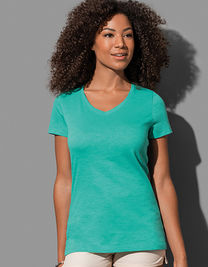 Koszulka damska Stedman ST9510 Sharon Slub V-neck