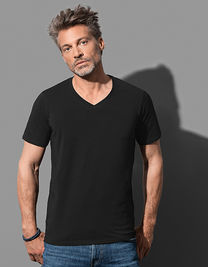 Koszulka męska Stedman ST9690 Dean Deep V-neck