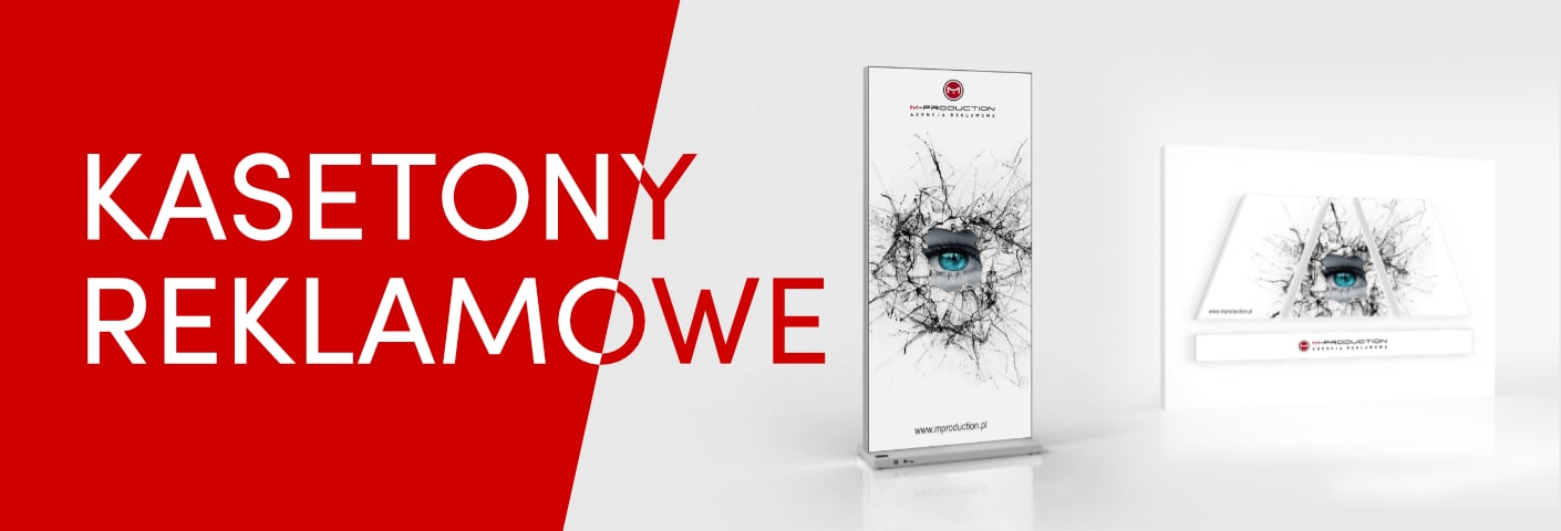 baner Kasetony i ramy reklamowe