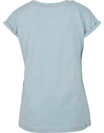 Build Your Brand Koszulka damska Ladies´ Extended Shoulder Tee