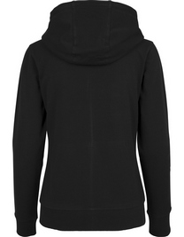 Build Your Brand Damska rozpinana bluza z kapturem Ladies´ Terry Zip Hoody