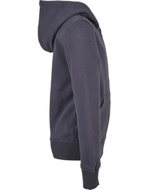 Build Your Brand Dziecięca rozpinana bluza z kapturem Kids´ Organic Basic Zip Hoody