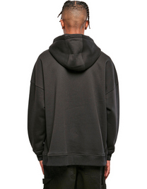 Build Your Brand Bluza z kapturem Oversized Cut On Sleeve Hoody