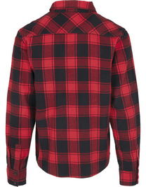Build Your Brand Koszula flanelowa Check Shirt