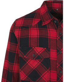 Build Your Brand Koszula flanelowa Check Shirt