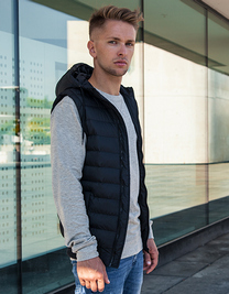 Build Your Brand BY046 Kamizelka z kapturem Bubble Vest