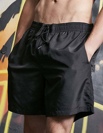 Build Your Brand BY153 Spodenki kąpielowe Recycled Swim Shorts