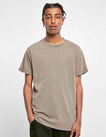 Build Your Brand BY190 Koszulka Acid Washed Round Neck Tee