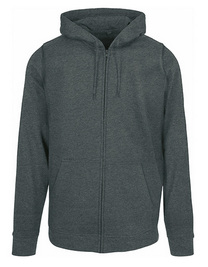 Build Your Brand BYBB008 Rozpinana bluza z kapturem Basic Zip Hoody