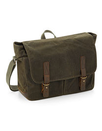 Quadra QD653 - Torba na ramię Heritage Waxed Canvas Wash Bag