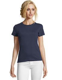 Koszulka SOL'S - L02080 Women´s Round Neck Fitted T-Shirt Imperial