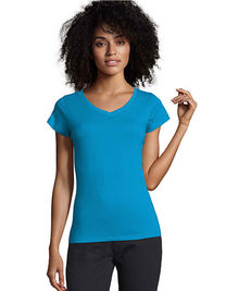 Koszulka SOL'S - L156 Women´s V-Neck-T-Shirt Moon