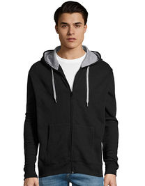 Bluza SOL'S - L480 Men´s Contrasted Zipped Hooded Jacket Soul