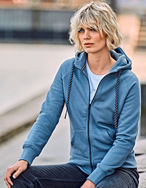Tee Jays TJ5436N Damska bluza rozpinana Women´s Fashion Full Zip Hood
