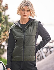 Tee Jays TJ9113 Kurtka damska Women´s Hybrid-Stretch Hooded Jacket 