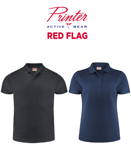 Polo Printer Red Flag